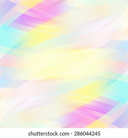 Colorful smooth light lines background. Vector illustration
