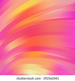 Colorful smooth light lines background. Vector illustration