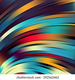 Colorful smooth light lines background. Vector illustration