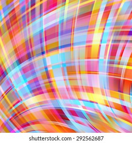 Colorful smooth light lines background. Vector illustration