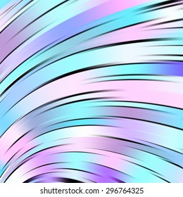 Colorful smooth light lines background. Vector illustration