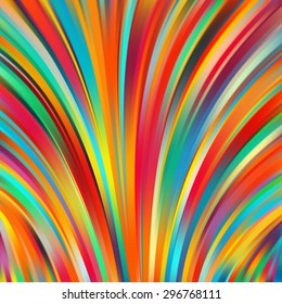 Colorful smooth light lines background. Vector illustration