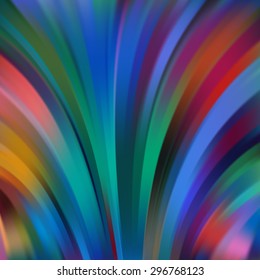 Colorful smooth light lines background. Vector illustration