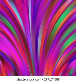 Colorful smooth light lines background. Vector illustration