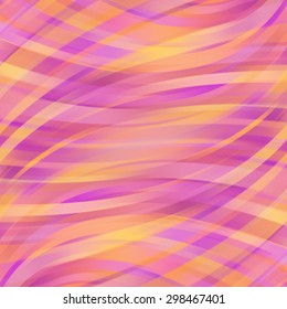 Colorful smooth light lines background. Vector illustration