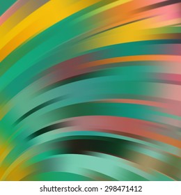 Colorful smooth light lines background. Vector illustration