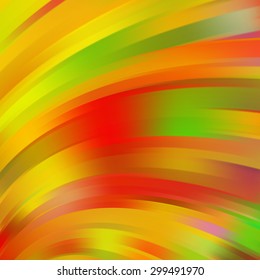 Colorful smooth light lines background. Vector illustration