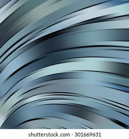 Colorful smooth light lines background. Gray, blue colors.Vector illustration