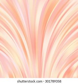 Colorful smooth light lines background. Pink, yellow colors. Vector illustration