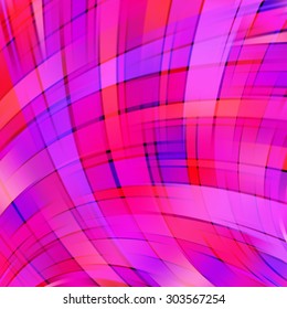 Colorful smooth light lines background. Pink, purple colors. Vector illustration.