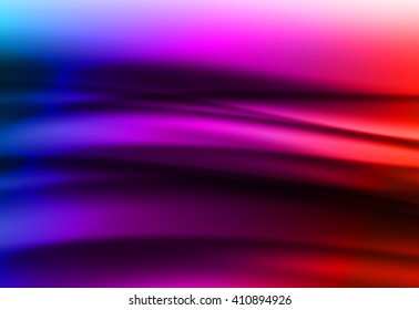 Coloridas líneas de luz suave fondo fácil de editar