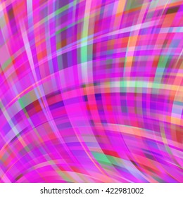 Colorful smooth light lines background. pink colors. Vector illustration.