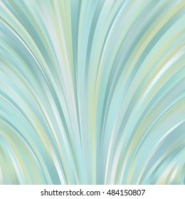 Colorful smooth light lines background. pastel blue colors. Vector illustration.