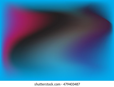 Colorful smooth twist blue vector texture.Beautiful abstract elegant futuristic background.