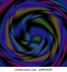 Colorful smooth twist light lines vector background