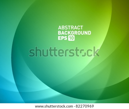 Colorful smooth twist light lines vector background. Eps 10.