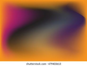 Colorful smooth twist orange vector texture.Beautiful abstract elegant futuristic background.