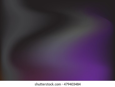 Colorful smooth twist purple and black vector texture.Beautiful abstract elegant futuristic background.