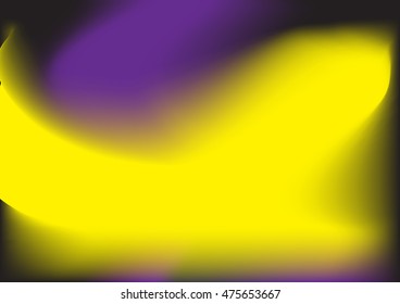 Colorful smooth twist purple and yellow vector texture.Beautiful abstract elegant futuristic background.