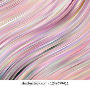 Colorful smooth wavy lines background. Light Purple, pink colors. Vector illustration. Gradient geometric texture. Curved lines and shape with modern graphic design.