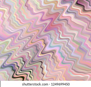 Colorful smooth wavy lines background. Light Purple, pink colors. Vector illustration. Gradient geometric texture. Curved lines and shape with modern graphic design.