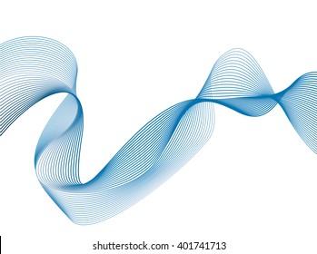 colorful smooth wavy lines, wave backround for presentation fashion or business
