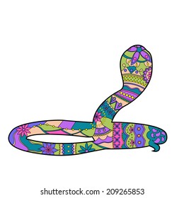 Colorful snake