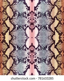 colorful snake skin texture