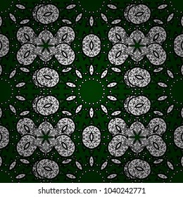 Colorful snowflakes on blue, black and white colors. Winter snow texture wallpaper. Christmas colorful snowflake seamless pattern. Symbol holiday, New Year celebration vector colorful pattern.
