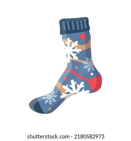 Colorful socks with different print.