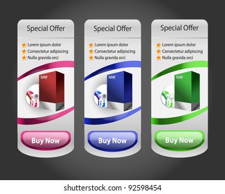 Colorful Software Banner Set