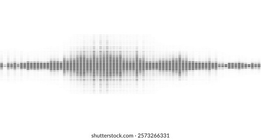 Colorful sound wave. Voice, audio energy concept, background