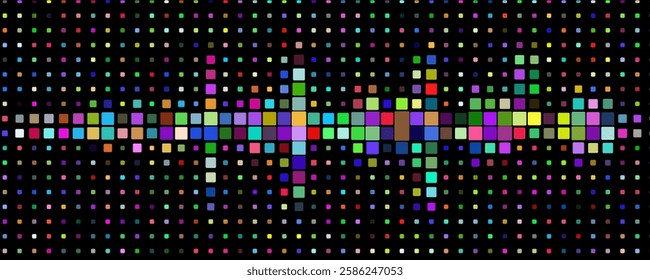 Colorful sound wave. Voice, audio energy concept, background