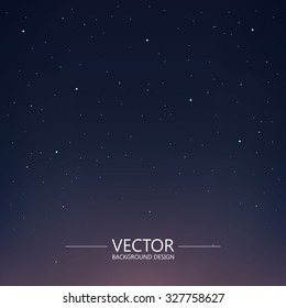 Colorful space galaxy background with light stars.