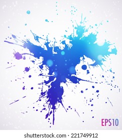 Colorful space spot