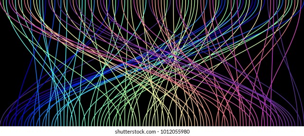Colorful spectrum abstract background vector. Technology, optics