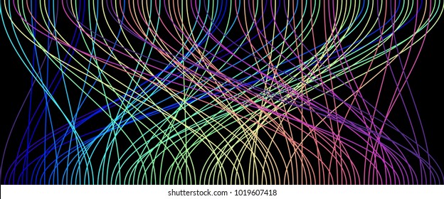 Colorful spectrum abstract background vector. Technology, optics