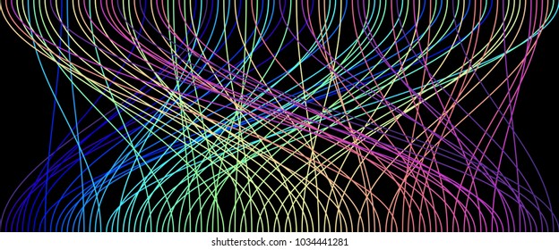 Colorful spectrum abstract background vector. Technology, optics