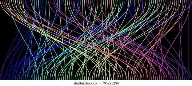Colorful spectrum abstract background vector. Technology, optics
