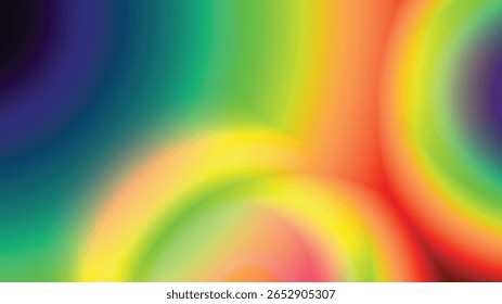 Arte de design de plano de fundo gradiente de espectro colorido