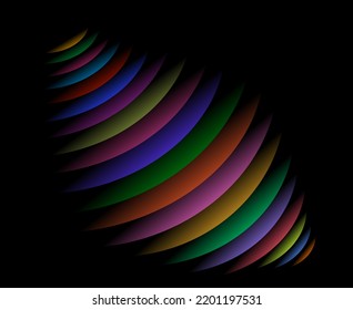 Colorful spectrum vector abstract background.