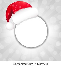 Colorful Speech Bubble With Sunburst, Vector Illustration