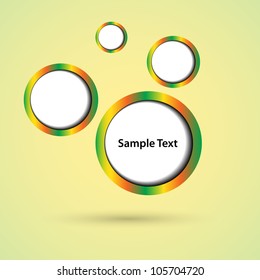 Colorful Speech Bubbles