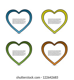 Colorful speech bubbles