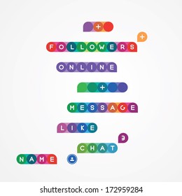 colorful speech bubbles
