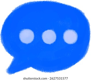 Colorful speech bubbles, heart, question mark and exclamation mark