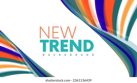 Colorful Speed Lines Background. Spectrum effect with clean and minimal looking Design. Clean Corner position design art for Generic Branding. Exhibition and Expo Display Branding Design for Event. 