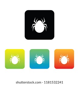 Colorful Spider Icons