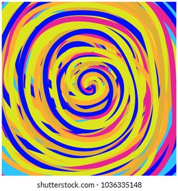 Colorful spiral background texture.