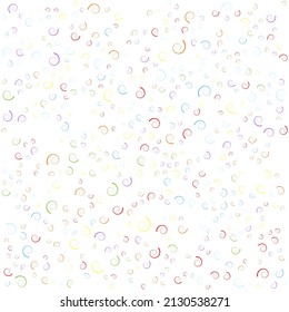 Farbiger spiralförmiger Halbtonhintergrund. Vektorgrafik.